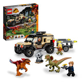 LEGO LEGO JURASSIC 76951 Pyroraptor and Dilophosaurus Transport