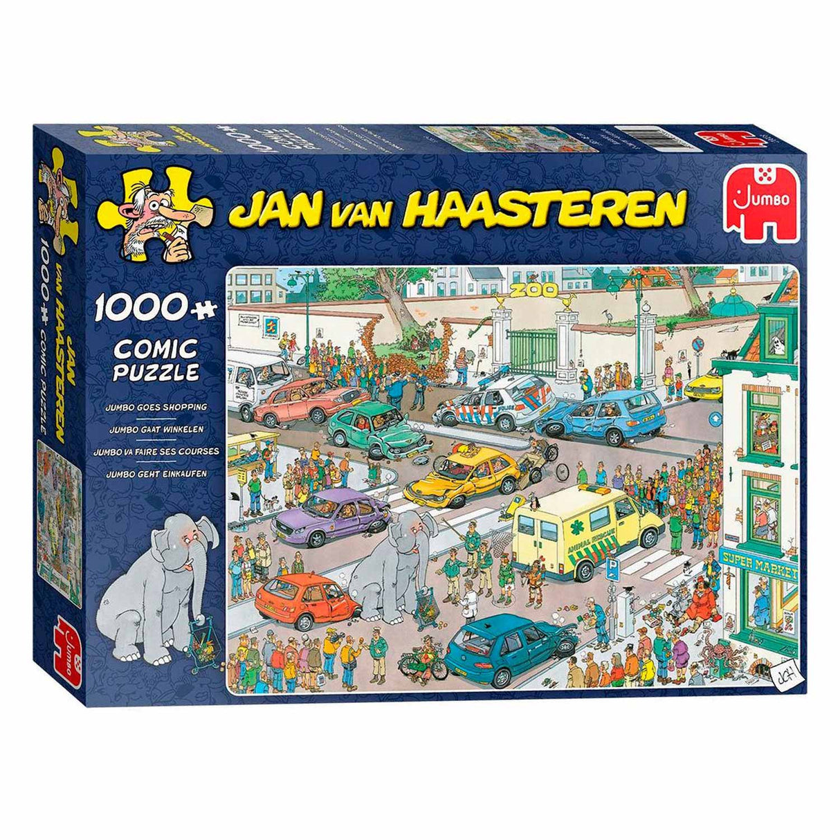 Jumbo Jigsaw Puzzle va de compras, 1000.