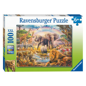 Ravensburger African Savannah Jigsaw Puzzle, 100 Pieces XXL