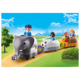 PlayMobil 1.2.3. Állati vonat 70405