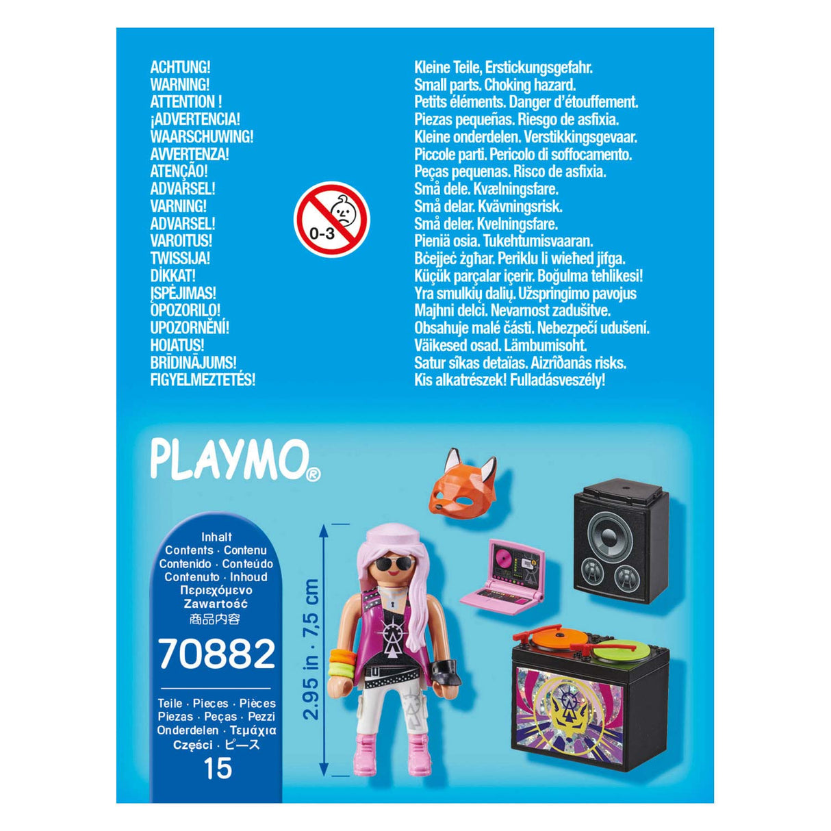 Playmobil Specials DJ lemezjátszóval 70882