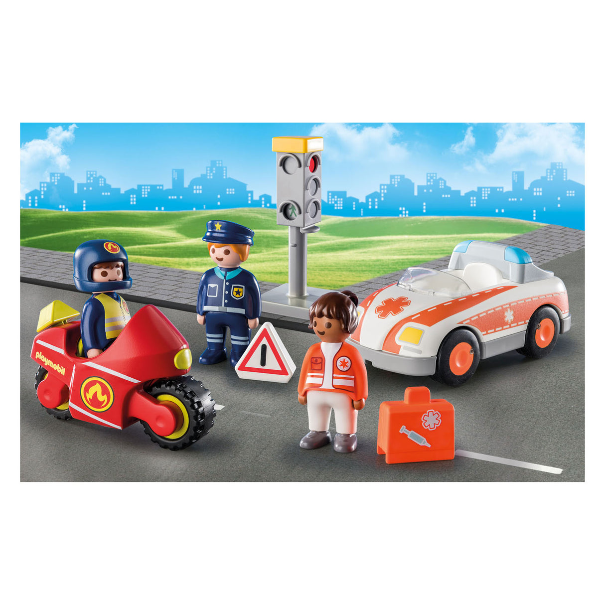 PlayMobil 1.2.3. Každodenní hrdiny 71156