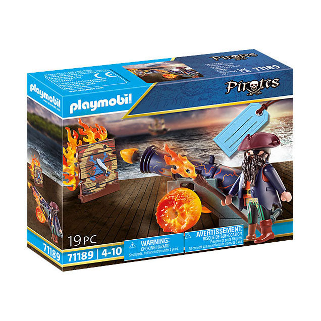 Playmobil Pirates 71189 pirata con cannone