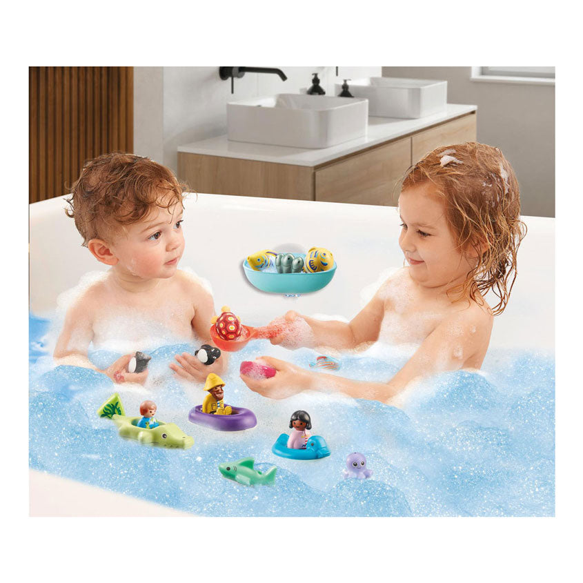 Playmobil 1.2.3. Fish fun with marine animals 70637