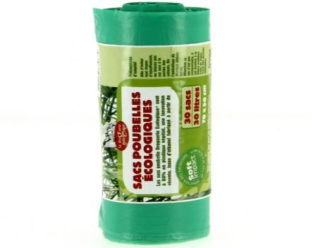 La Droguerie Ecologique Garbage Poss 30 liter pedalbakke 30st