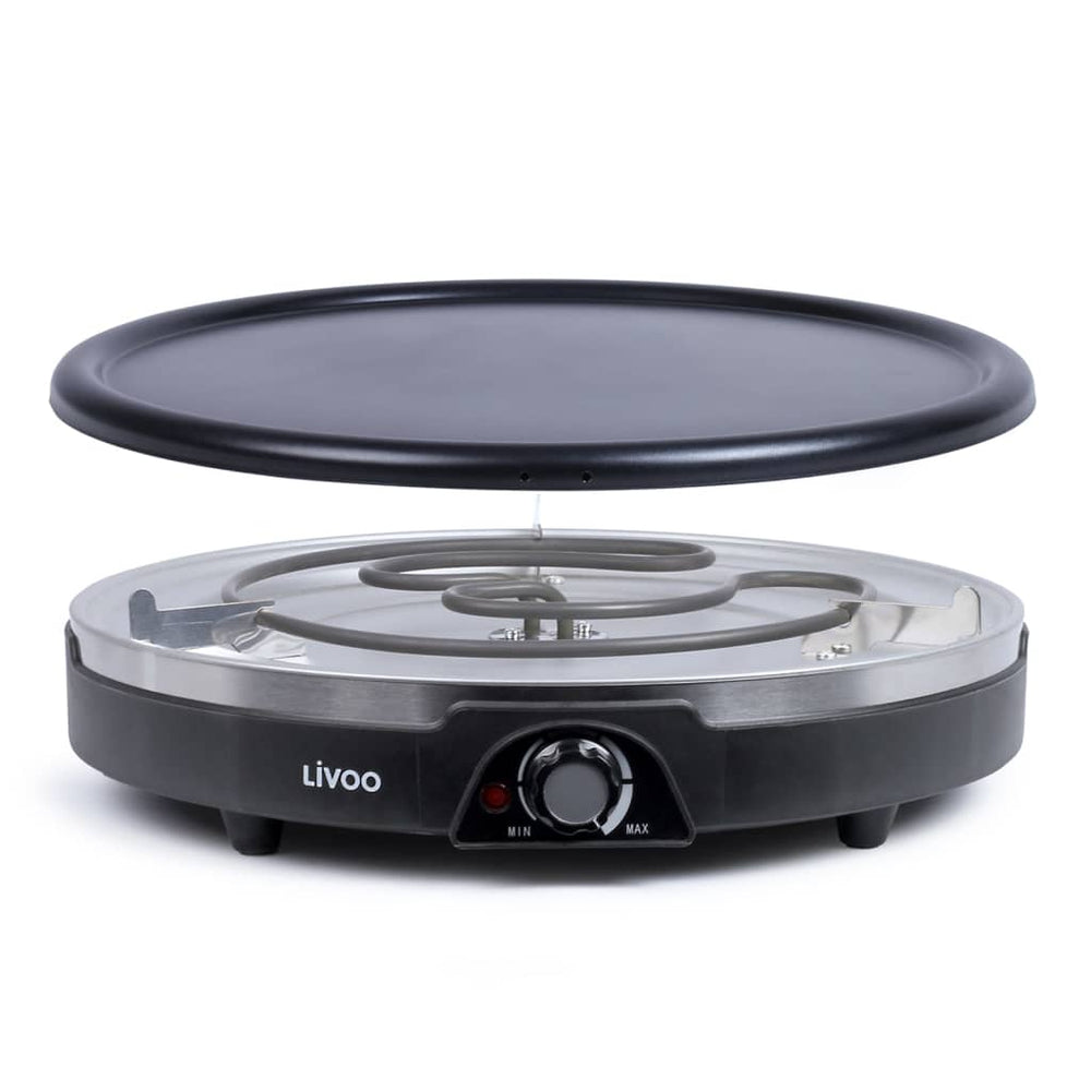 Livoo Livoo Crêpe Maker XXL black Ø 38 cm black