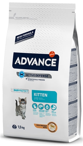 Advance chat chaton de poulet riz