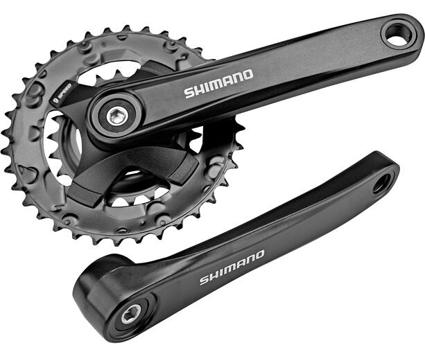 SHIMANO CRANKSET FC-MT101 3 36x22 dente 175mm nero