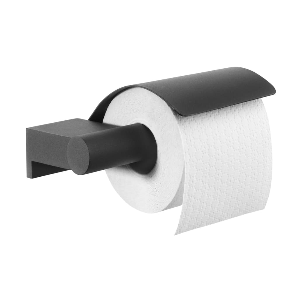 Tiger Tiger Toalet Roll držák s víkem Bold Matte Black