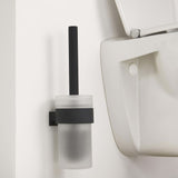 Tiger Tiger Toalet Brush and Holder Bold Matte Black