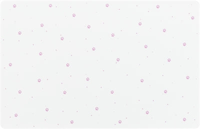 Trixie Placemat Poot motif White