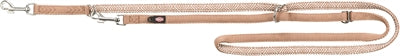 Trixie dog leash boho windows adjustable premium with neoprene caramel
