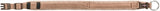 Trixie collar dog boho extra wide with window caramel
