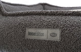 Trixie be eco recycled dog basket coline angular dark gray beige