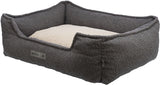 Trixie be eco recycled dog basket coline angular dark gray bei