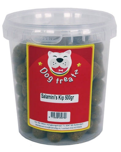 Frango de Salamini de Trattz de cachorro