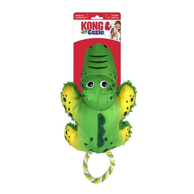 Kong Cozie Tuggz aligátor