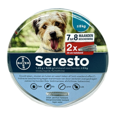 Bayer Seresto kreslení značky Flea Brand Dog