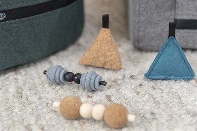Trixie Cat Toys Pyramid Citystyle Felt Catnip