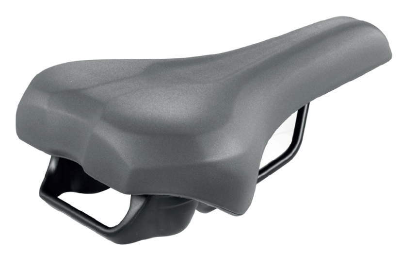 Selle montegrappa bmg 5008 ebike sedlo maniglia z ročajem sivo