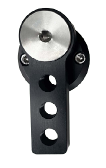 Fom alu rom pedal excentrisk vev vänster svart