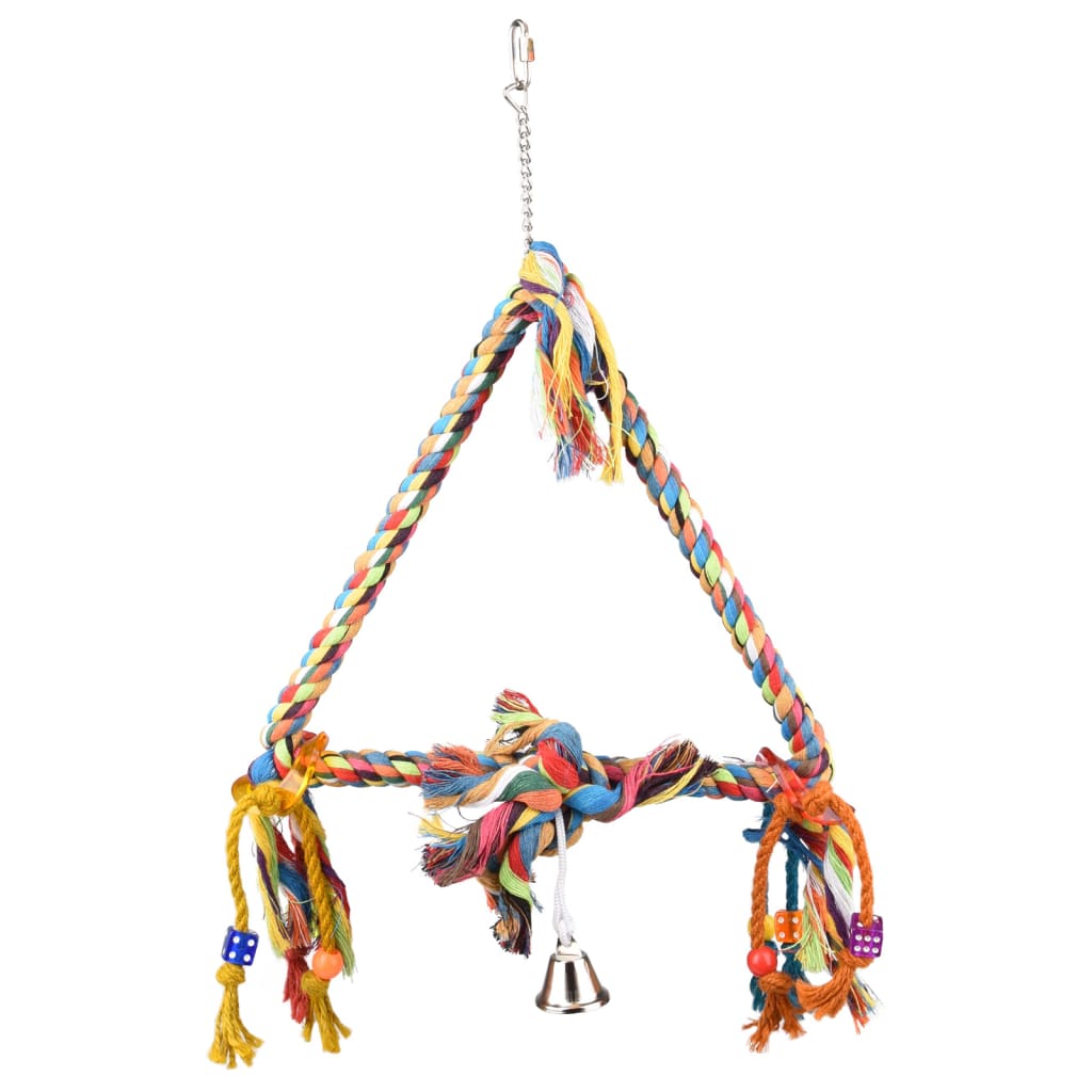 Flamingo Flamingo Bird Toys Touw Swing Triangel 33x5x47 cm m