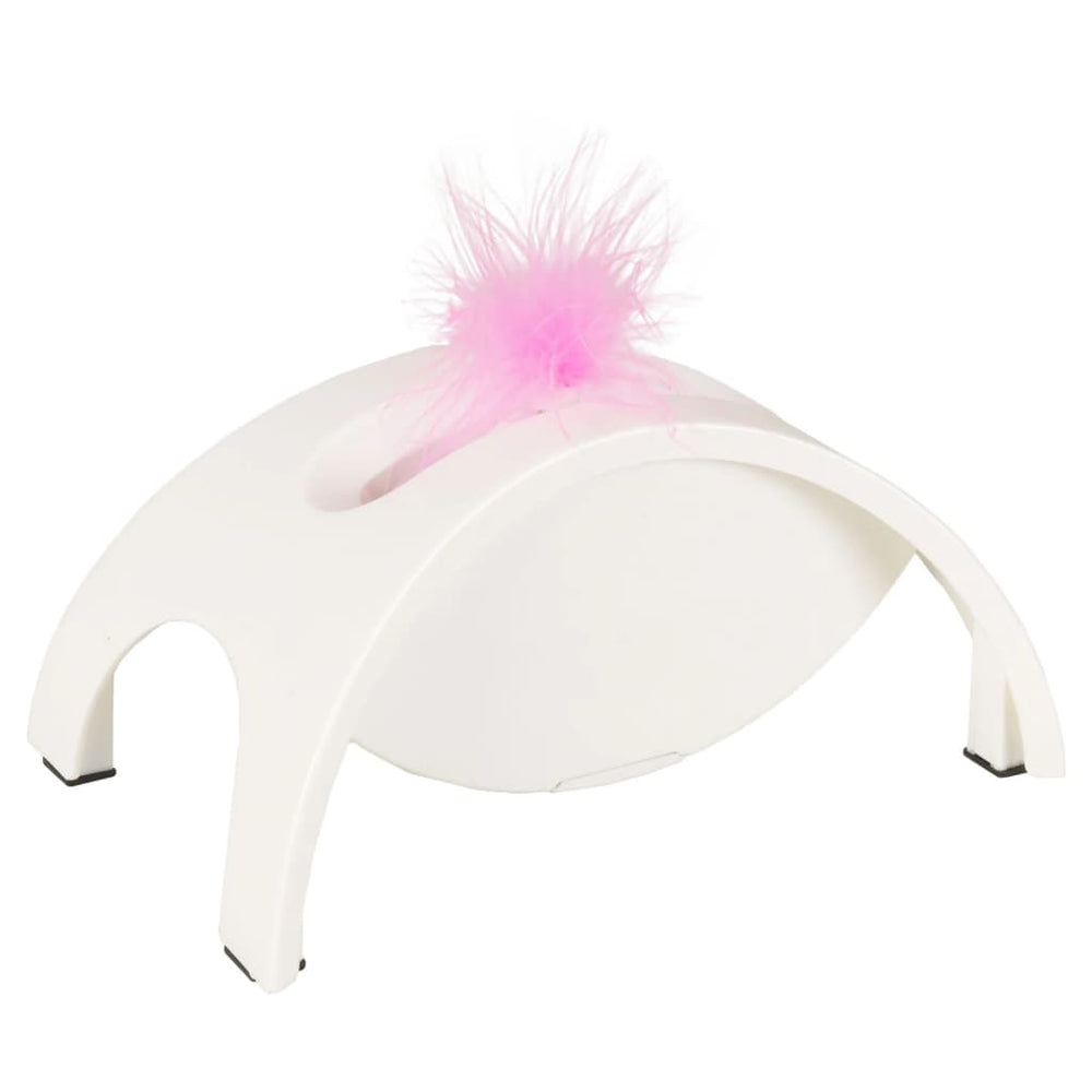 Flamingo Flamingo Cat Rolle Spielzeug Crazy Bridge 19x12x9 cm Weiß