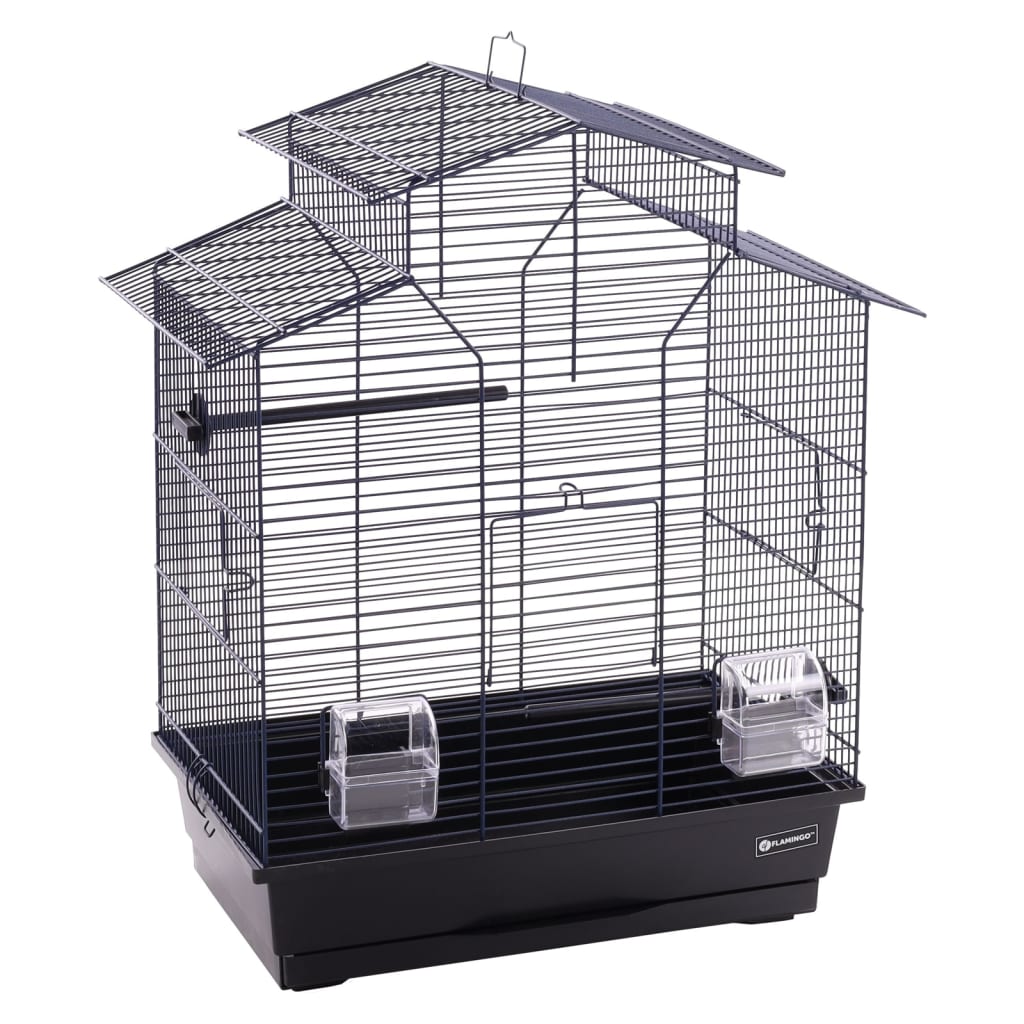 Flamingo Flamingo Parakeet Cage Numfor 1 51x30x60 cm Metallic Blue
