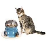 Flamingo Flamingo Cat Toys Fare Diso White and Blue