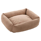 Flamingo flamingo hundekurv med lynlås colette rektangulær 50 cm taupe