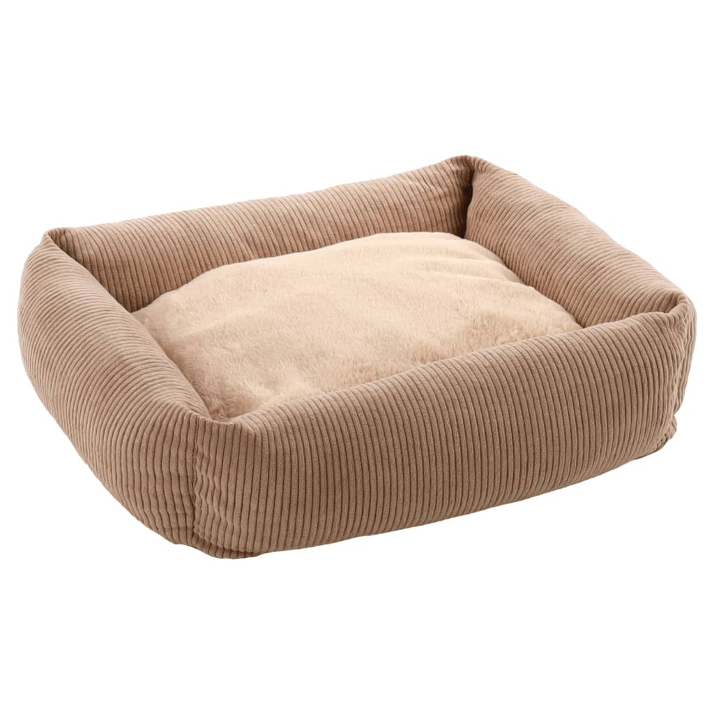 Flamingo flamingo hundekurv med lynlås colette rektangulær 50 cm taupe