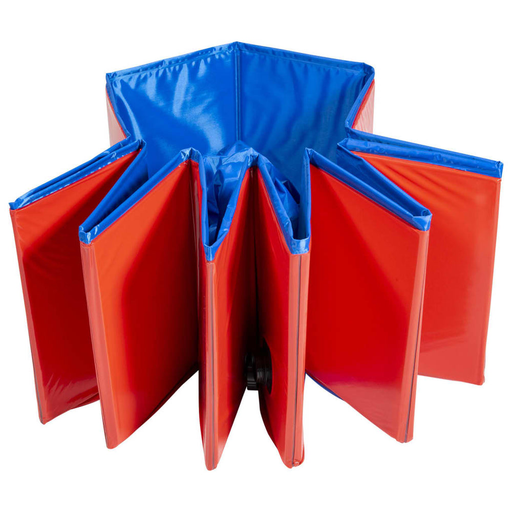 Animal Boulevard Animal Boulevard Pet Swimming Pool Kühlung M 80x80x20 cm Rot Blau