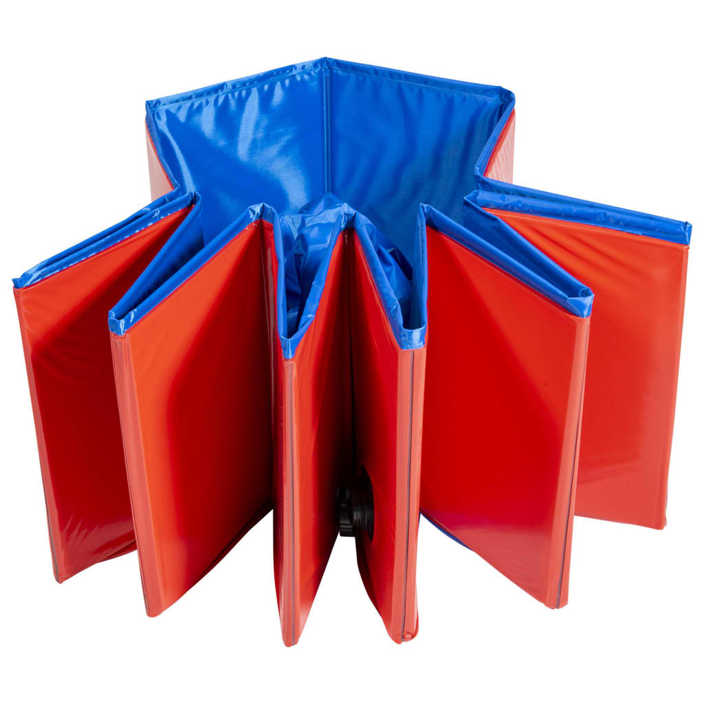 Zvířecí bulvár zvířete Boulevard PET PET Plavecký bazén chlazení m 80x80x20 cm červená modrá