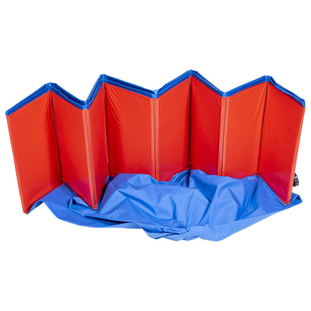 Animal Boulevard Animal Boulevard Pet Swimming Pool Kühlung L 100x100x30 cm Rot Blau