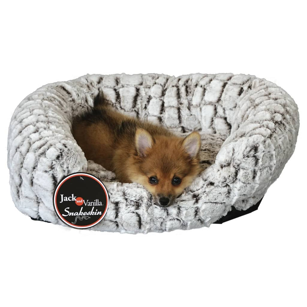 Jack and Vanilla Jack and Vanilla Pet basket Snakeskin S 40x35 cm