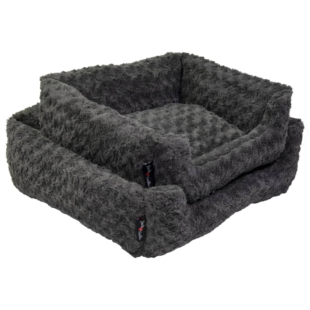 Jack and Vanilla Jack and Vanilla Pet Bank Softy S 60x52x18 cm Rosette Gray
