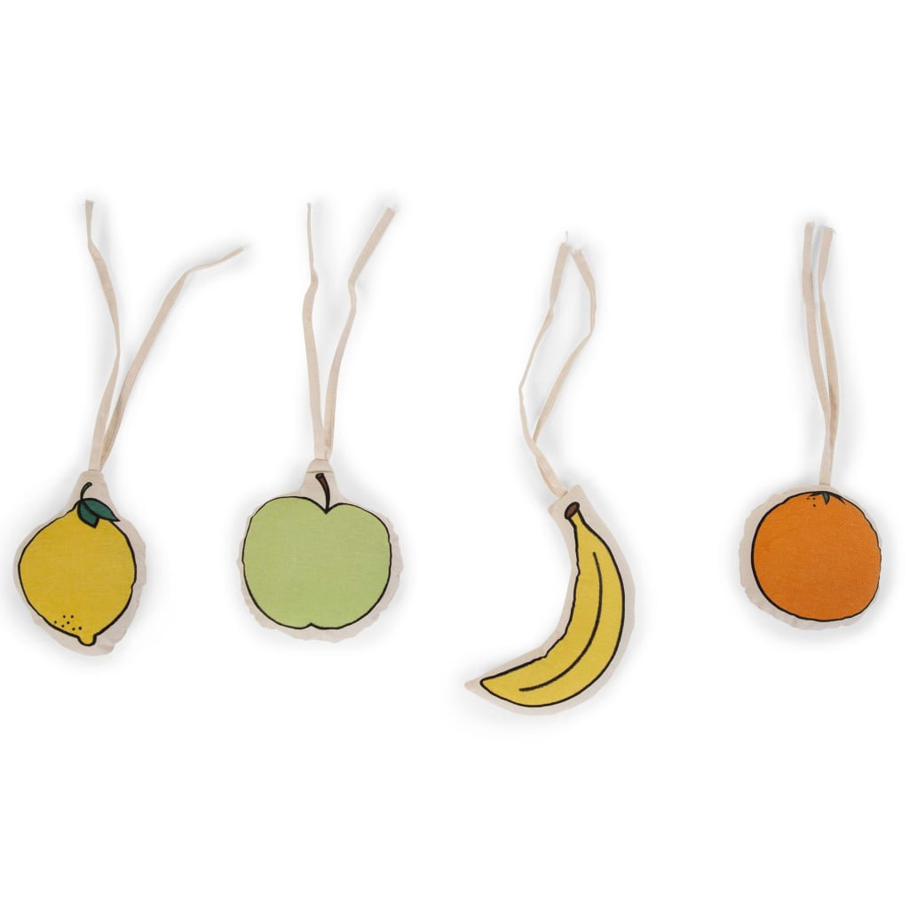Barnhem barnhemmet baby gym leksaker 4 st frukt