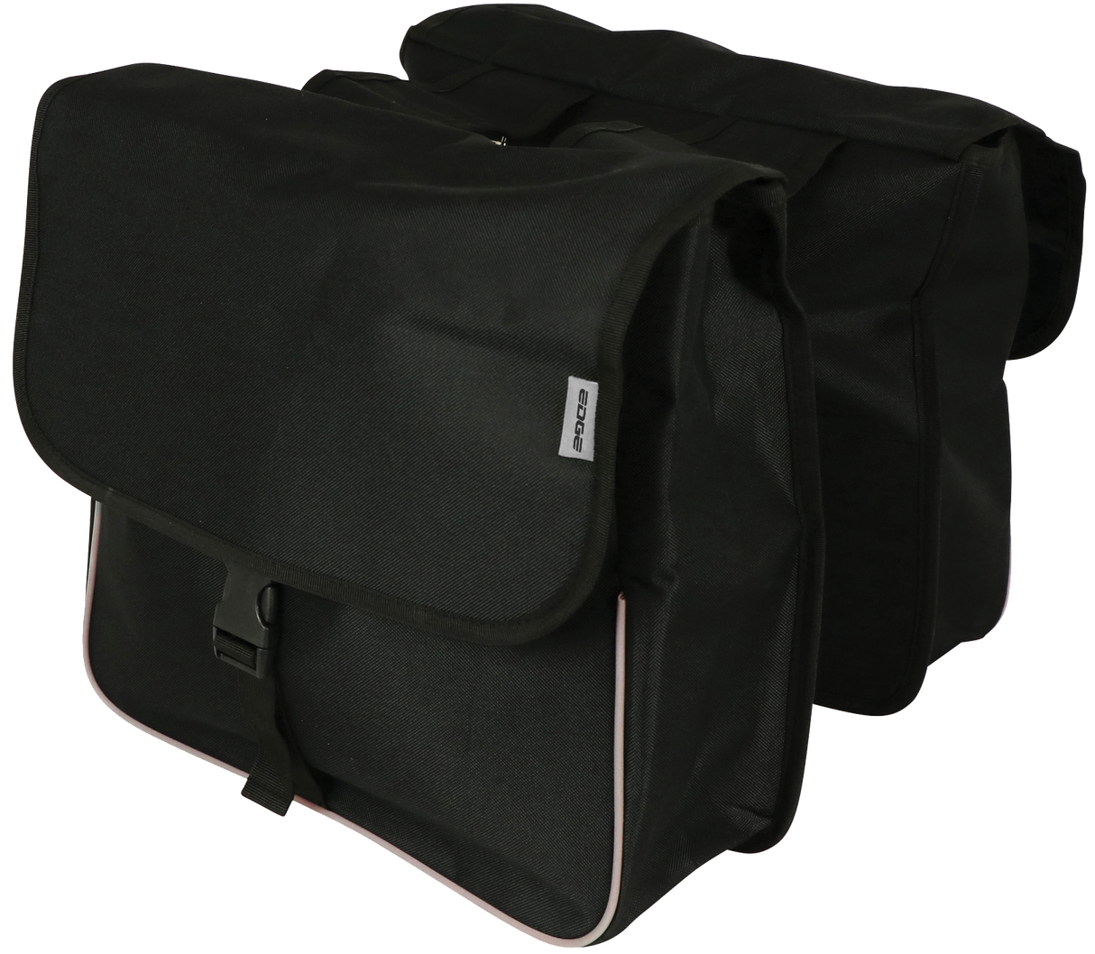 Edge Double Bicycle Bag Basic Shopper 32 litru 32 x 38 x 13 cm (2x) černá