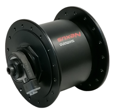Shimano Hub Dynamo 6V 3 Watt 32 ima funkcijsko glavo črno