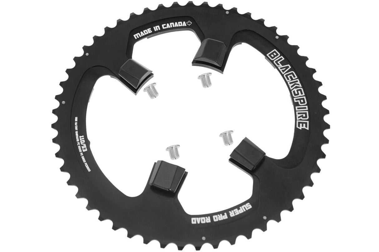 BlackSpire Chaining Leaf Race Super Pro 4 Bolt 110 53 (53 39)