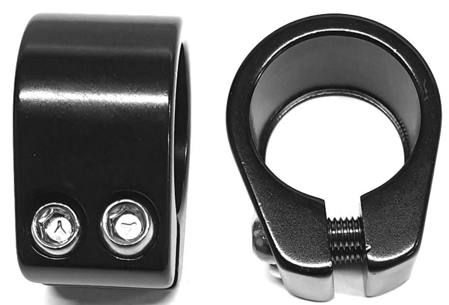 HZB KGS SEAT PEN CLAMP BMX 28,6 mm sort