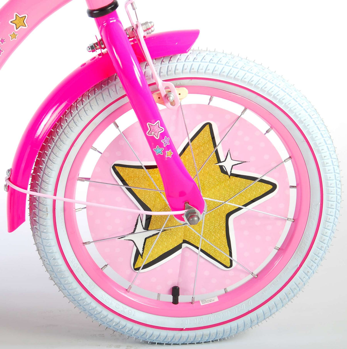 Lolsuprise Kanner Vëlo Meedercher 16 Zoll rosa