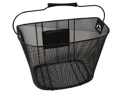 Qtcychectch QT Cycle Tech Como Deparable Bicycle Basket Black Excl Confirmation 2007371