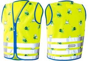 Wowow reflectieest Kids Comic Veggie Size M Yellow