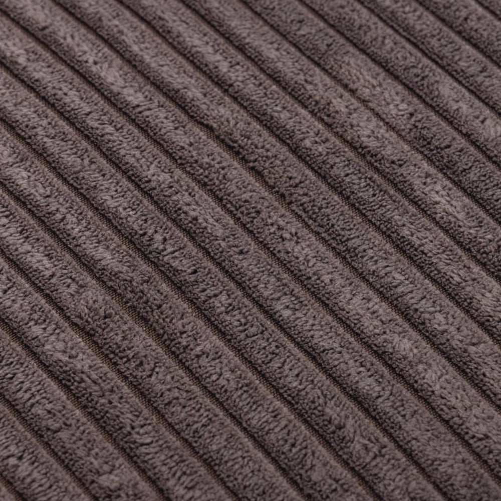 Designed by Lotte Designed by Lotte Hondenmand geribbeld 65x60x20 cm bruin