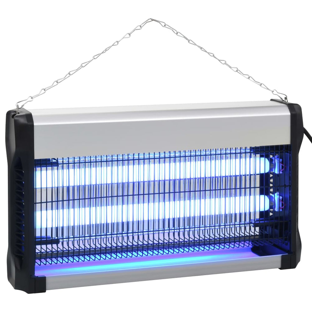 VidaXL Fly Killer 30 W Aluminum Black