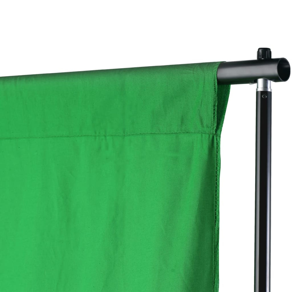VidaXL Background System 500x300 cm green