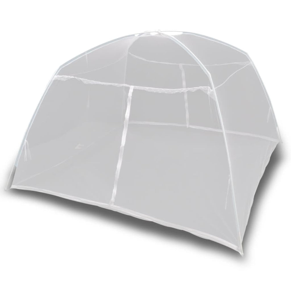 Vidaxl Mosquito Net Mongolia s 2 dveřmi 200x150x145 cm bílá