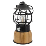 EuroTrail Campling Lamp Breeze LED BAMBOO BLACK