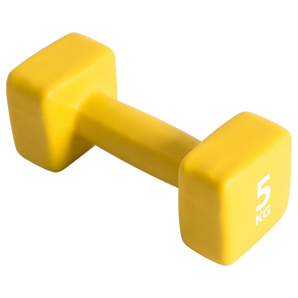 Pure2Improve Pure2Improve Dumbbell 5 kg neoprene yellow